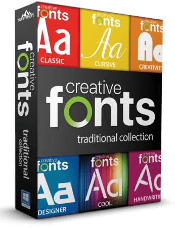 Summitsoft Creative Fonts Collection 2023 